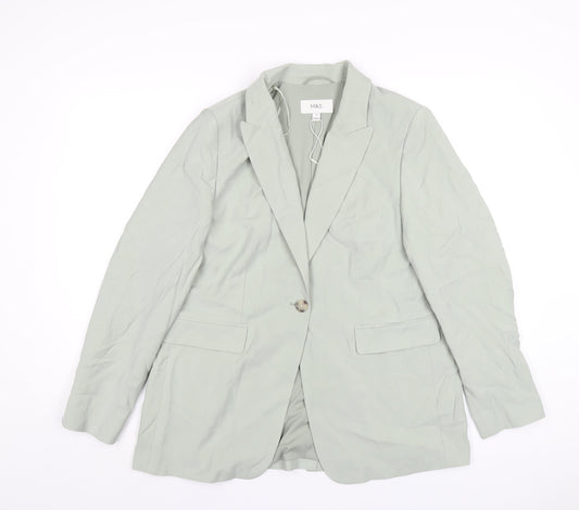 Womens UK Size 14 Marks and Spencer Green Jacket