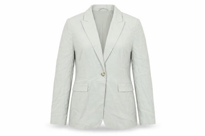 Marks & Spencer Womens Green Jacket Blazer Size 14 Button