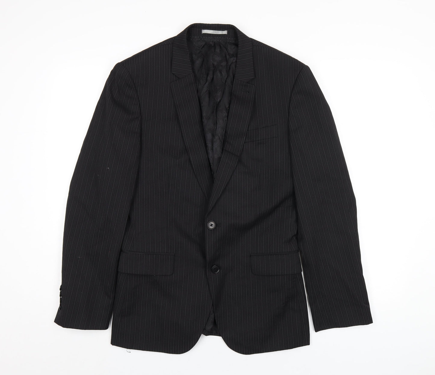 Mens UK Size 38 NEXT Regular Black Suit Jacket