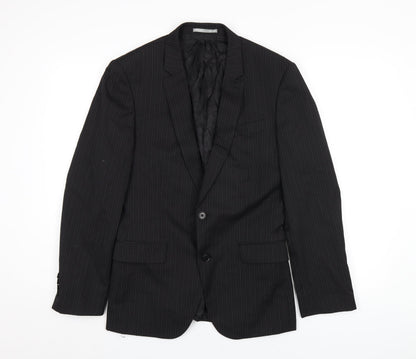 Mens UK Size 38 NEXT Regular Black Suit Jacket