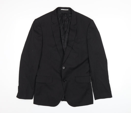 Mens UK Size 38 NEXT Regular Black Suit Jacket