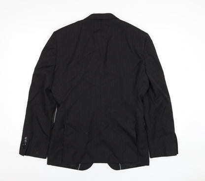 Mens UK Size 38 NEXT Regular Black Suit Jacket