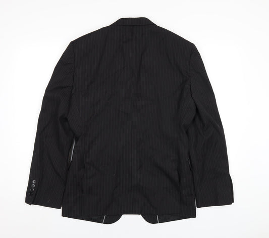 Mens UK Size 38 NEXT Regular Black Suit Jacket