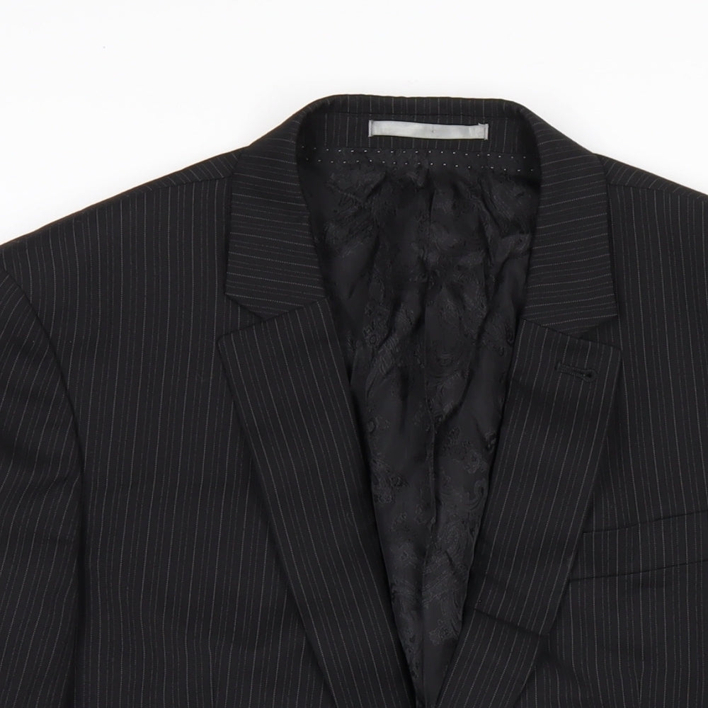 Mens UK Size 38 NEXT Regular Black Suit Jacket