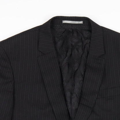 Mens UK Size 38 NEXT Regular Black Suit Jacket