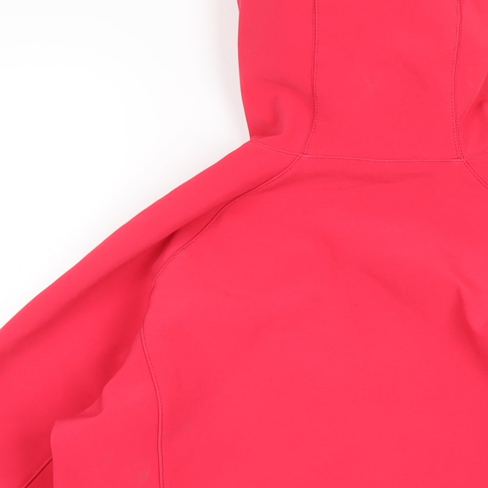 Quechua Girls Pink Jacket Coat Size 14 Years Zip