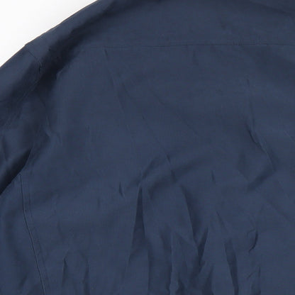 Mens UK Size M Canson Blue Bomber Jacket