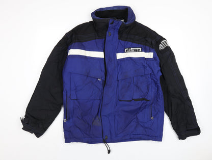 Mens UK Size M ellesse Blue Rain Coat