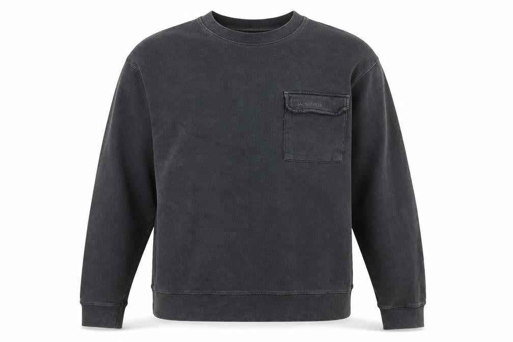 Mens UK Size L Jack Wills Grey Pullover Sweatshirt