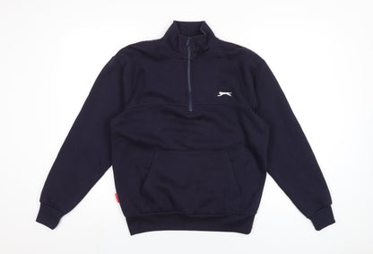 Mens UK Size S Slazenger Blue Pullover Sweatshirt