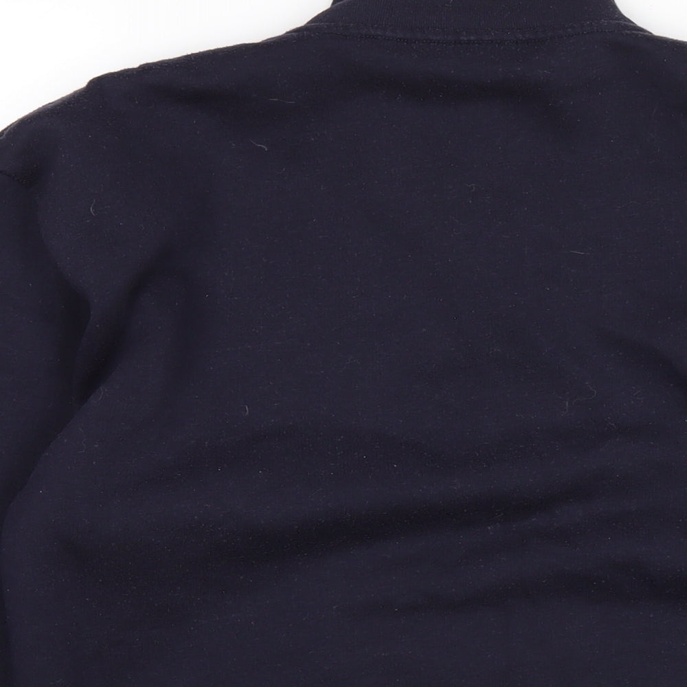Mens UK Size S Slazenger Blue Pullover Sweatshirt