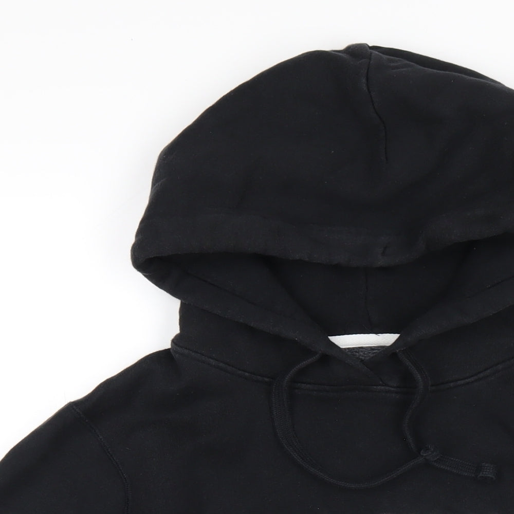 Womens UK Size 12 Jack Wills Black Pullover Hoodie