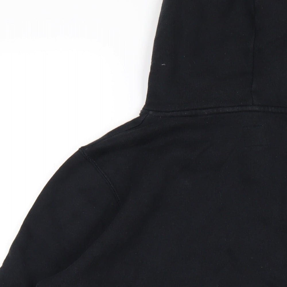 Womens UK Size 12 Jack Wills Black Pullover Hoodie