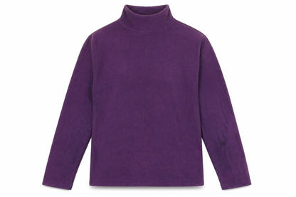 Freedom Trail Womens Purple Polyester Pullover Sweatshirt Size 6 Zip