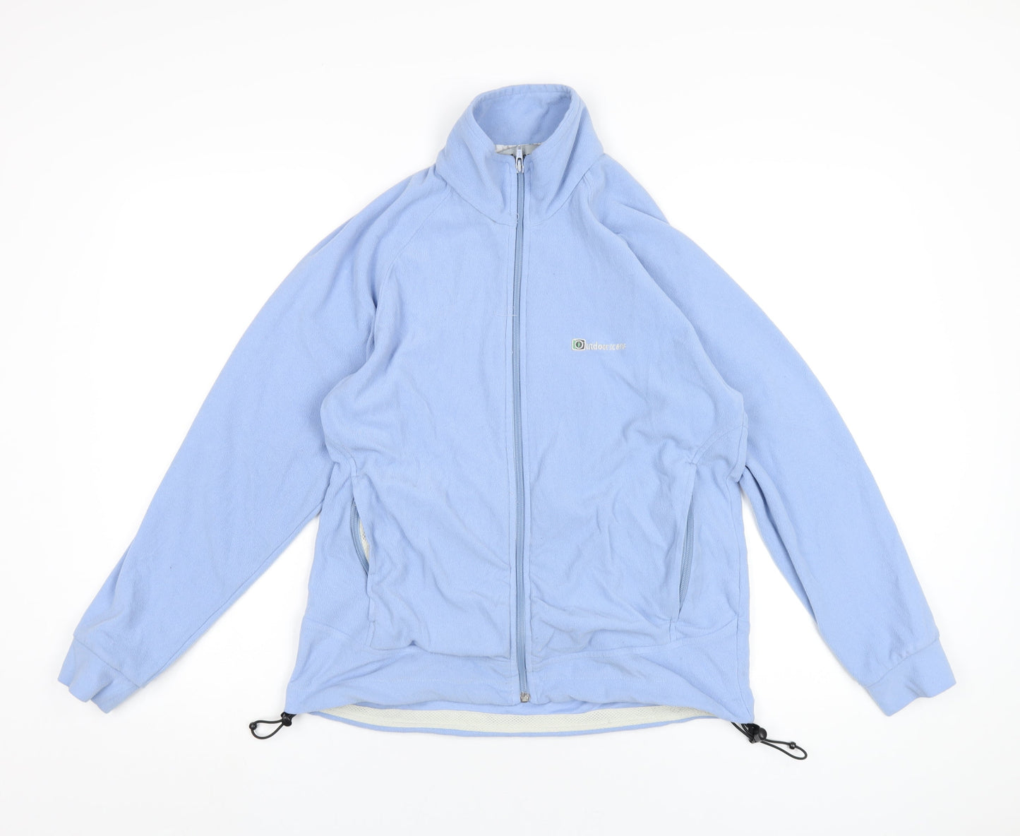 Womens UK Size 10 Outdoor Scene Blue Jacket