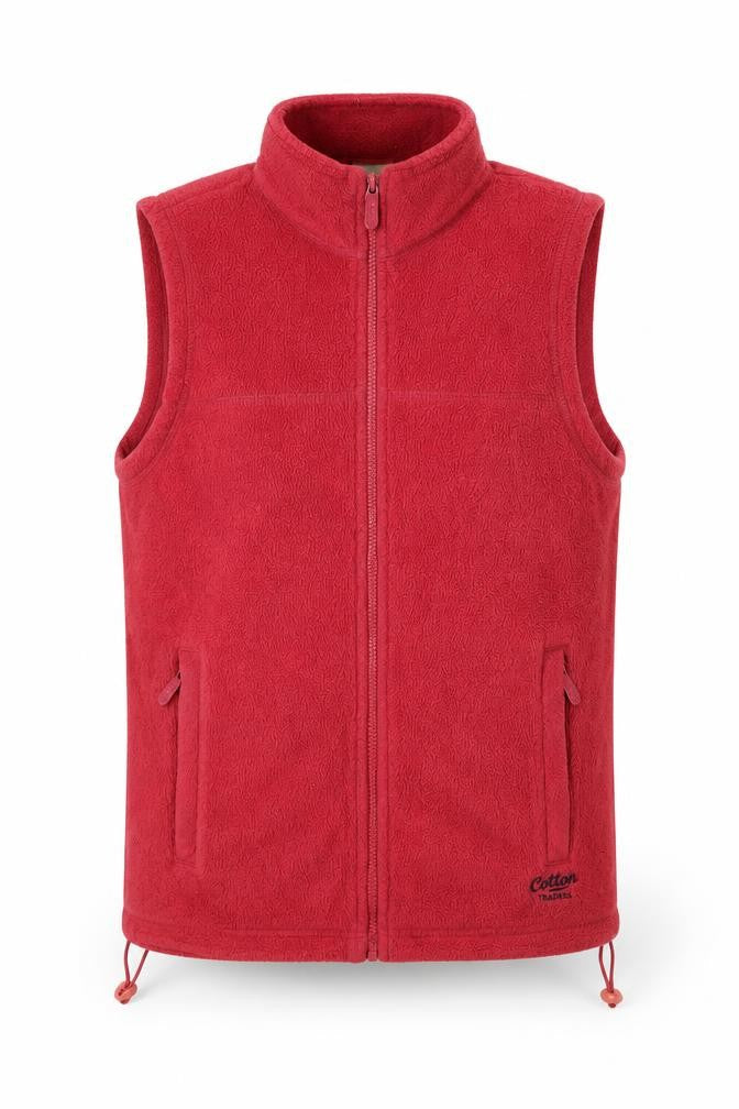 Womens UK Size 10 Cotton Traders Pink Gilet