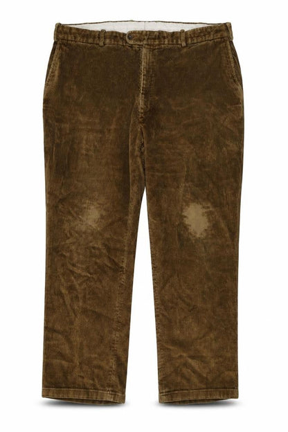 Mens UK Size 44 in Alpendale Regular Fit  Brown Trousers