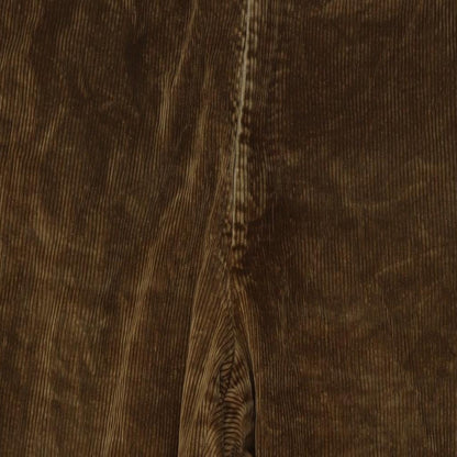 Alpendale Mens Brown Cotton Trousers Size 44 in L28 in Regular Button