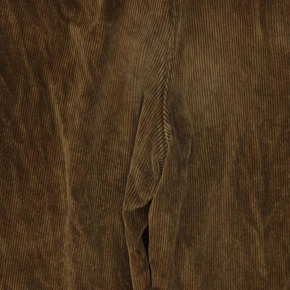 Alpendale Mens Brown Cotton Trousers Size 44 in L28 in Regular Button