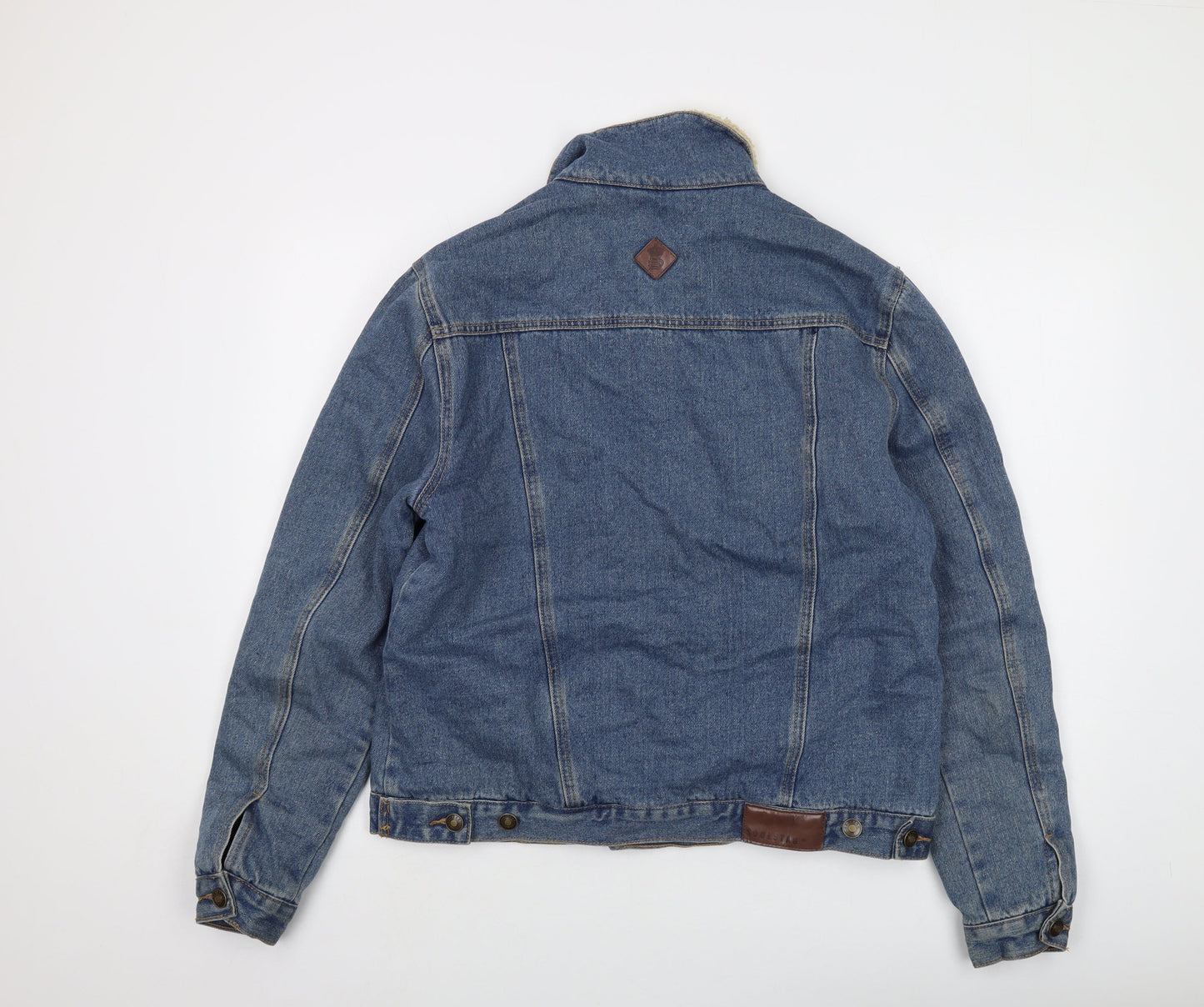 Mens UK Size L Soulstar & Co Blue Jacket