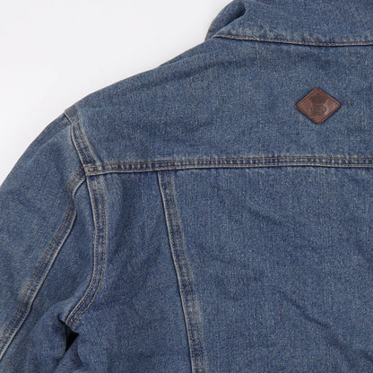 Mens UK Size L Soulstar & Co Blue Jacket