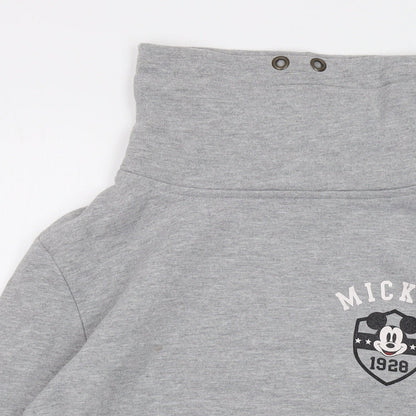 Womens UK Size 12 Disney Grey Pullover Sweatshirt