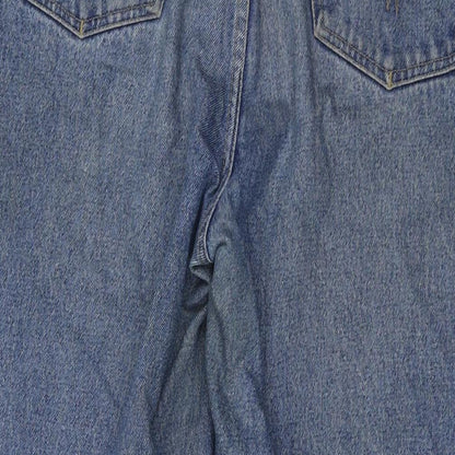 Matinee Mens Blue Cotton Straight Jeans Size 36 in L29 in Regular Button