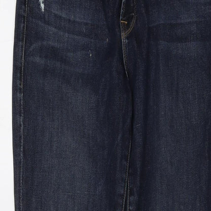 Womens UK Size 30 in FRAME Regular Fit Skinny Blue Jeans
