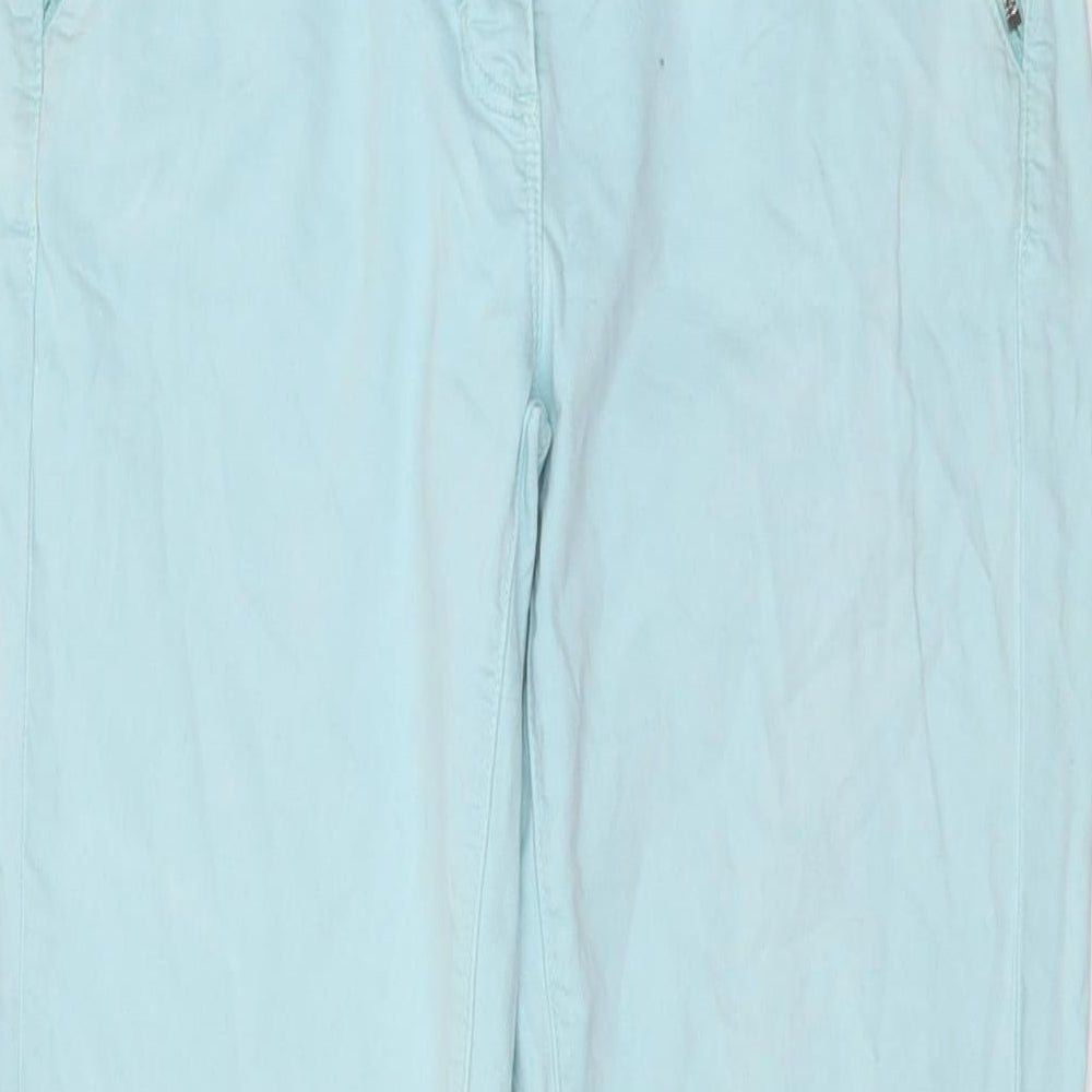 Womens UK Size 12 Betty Barclay Regular Fit  Blue Trousers