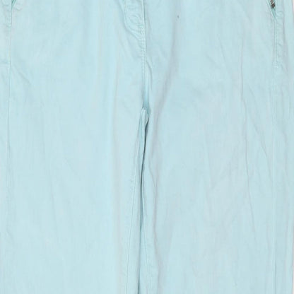 Womens UK Size 12 Betty Barclay Regular Fit  Blue Trousers