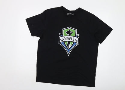 Mens UK Size L Fanatics Black  T-Shirt