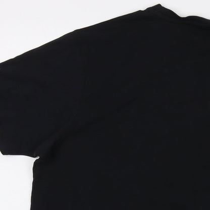 Mens UK Size L Fanatics Black  T-Shirt