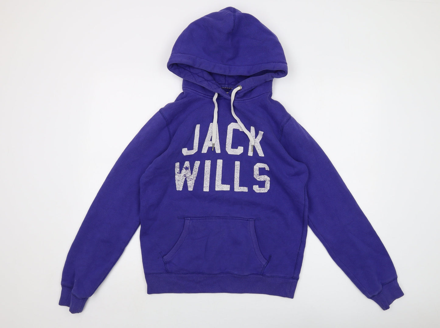 Womens UK Size 12 Jack Wills Purple Pullover Hoodie