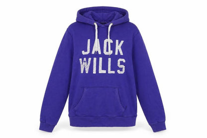 Womens UK Size 12 Jack Wills Purple Pullover Hoodie
