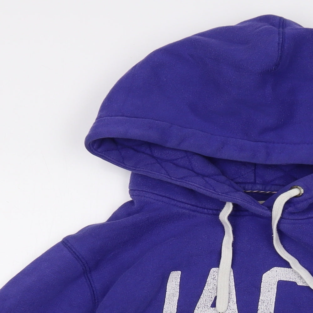 Womens UK Size 12 Jack Wills Purple Pullover Hoodie