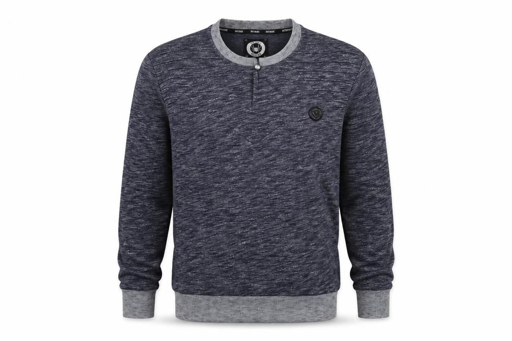 Mens UK Size S Intense Blue Pullover Sweatshirt