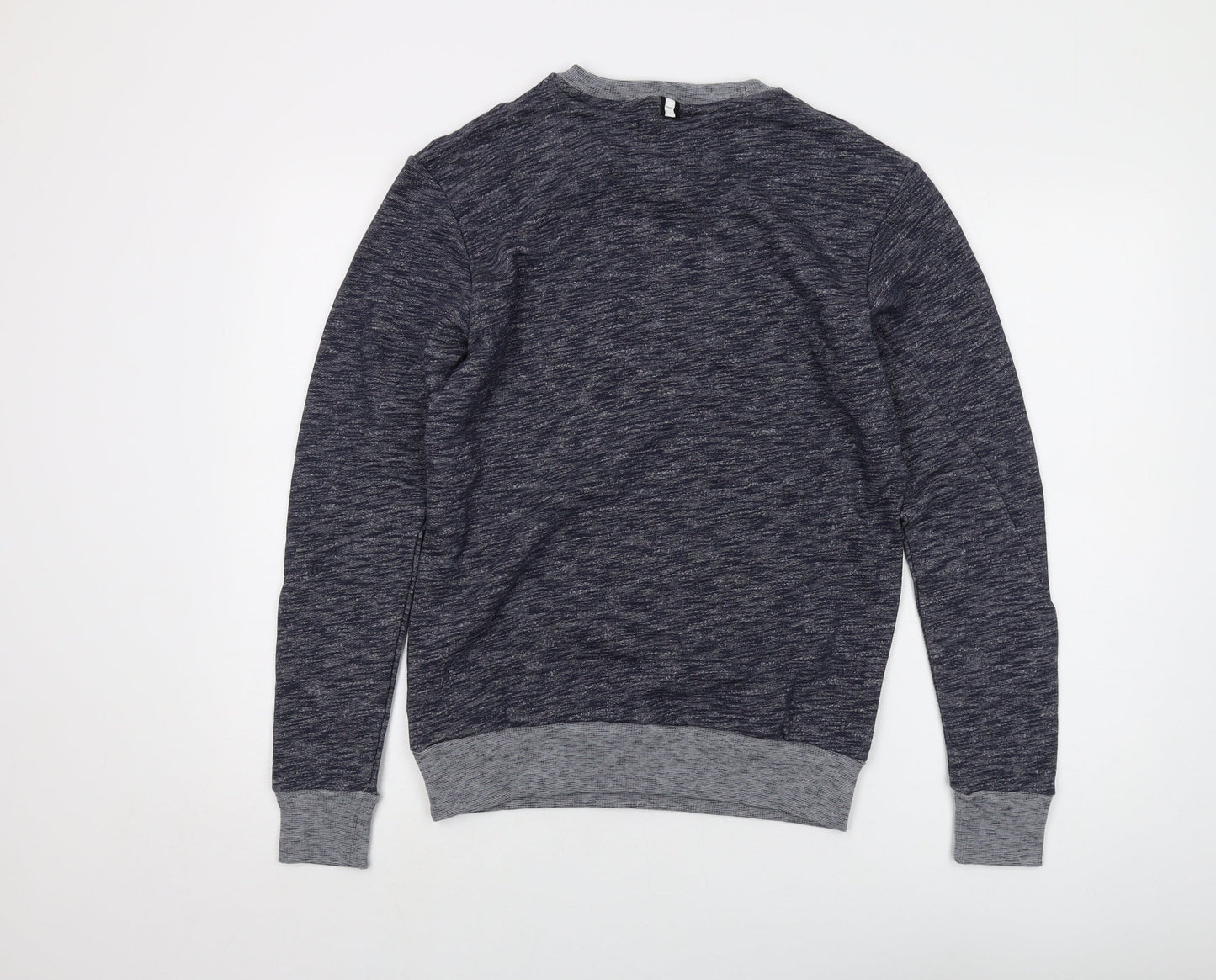 Mens UK Size S Intense Blue Pullover Sweatshirt