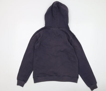 Jack Wills Boys Blue Cotton Pullover Hoodie Size 12 Years Pullover - Logo