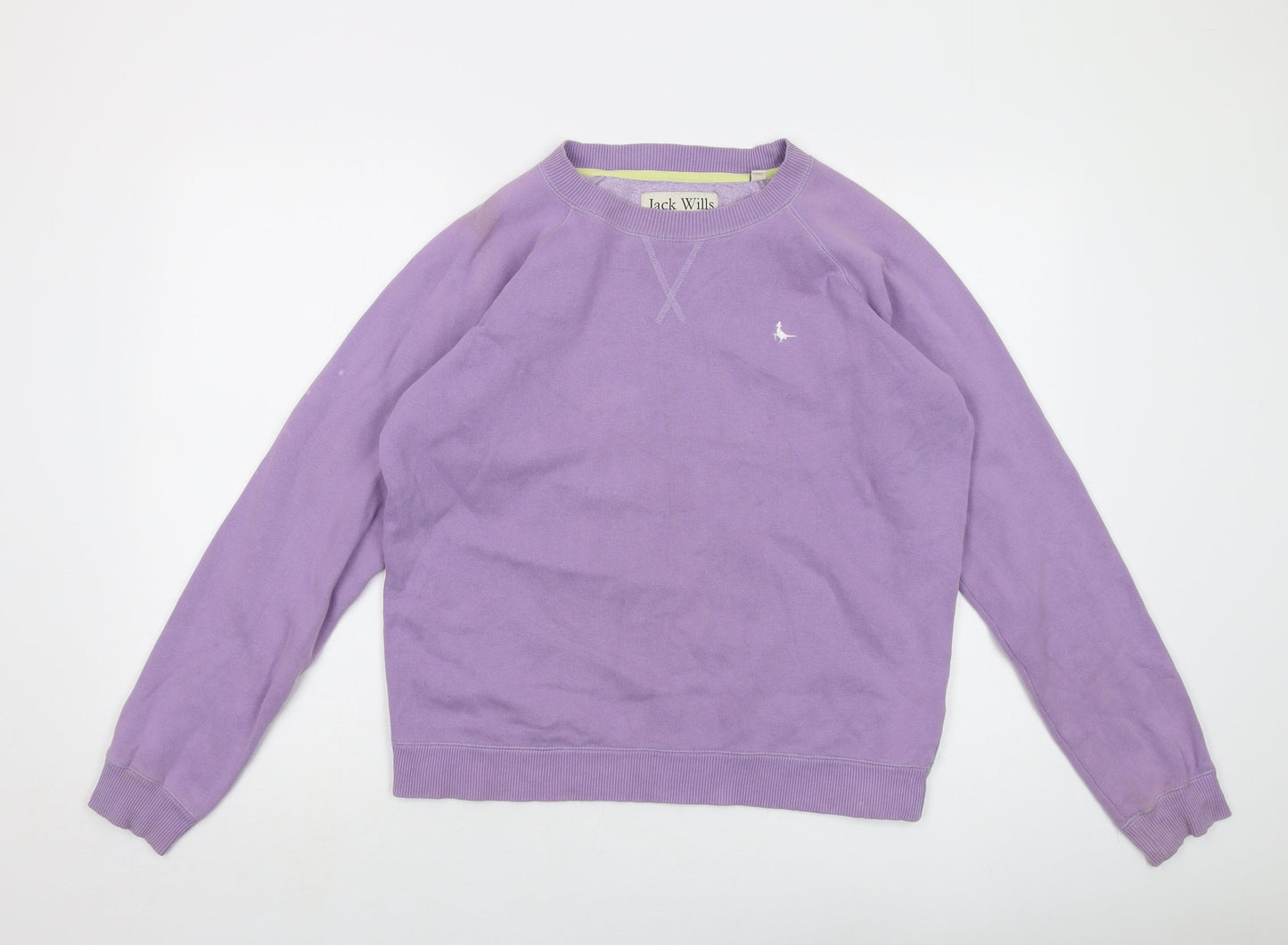 Womens UK Size 10 Jack Wills Purple Pullover Sweatshirt