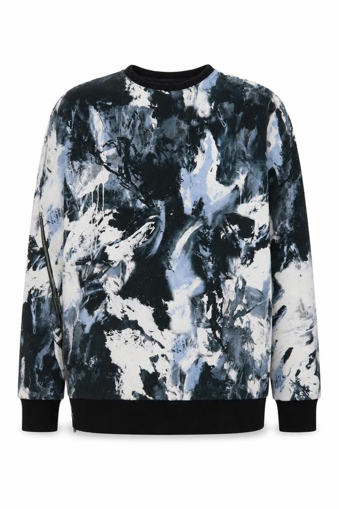 Mens UK Size S Criminal Damage Multicoloured Pullover Sweatshirt