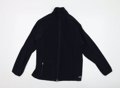 George Schumacher Womens Blue Jacket Size M Zip