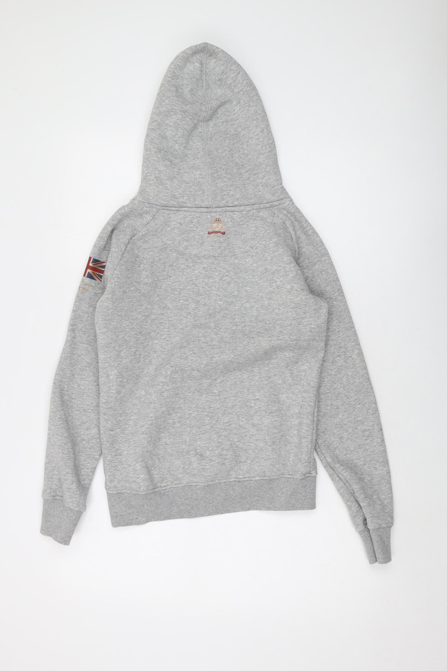 Aubrion Boys Grey Cotton Pullover Hoodie Size 13 Years Pullover