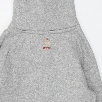 Aubrion Boys Grey Cotton Pullover Hoodie Size 13 Years Pullover