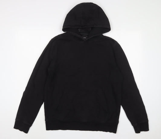 Mens UK Size M Burton Black Pullover Hoodie