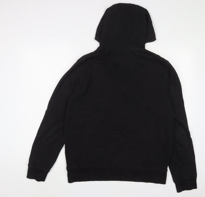 Mens UK Size M Burton Black Pullover Hoodie