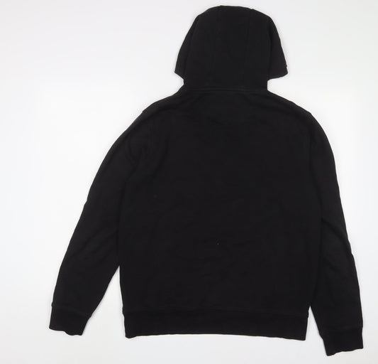 Mens UK Size M Burton Black Pullover Hoodie