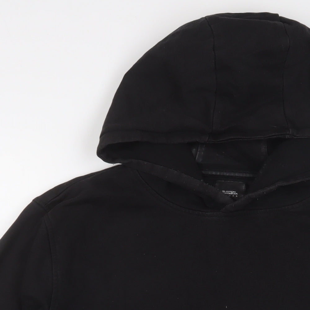 Mens UK Size M Burton Black Pullover Hoodie
