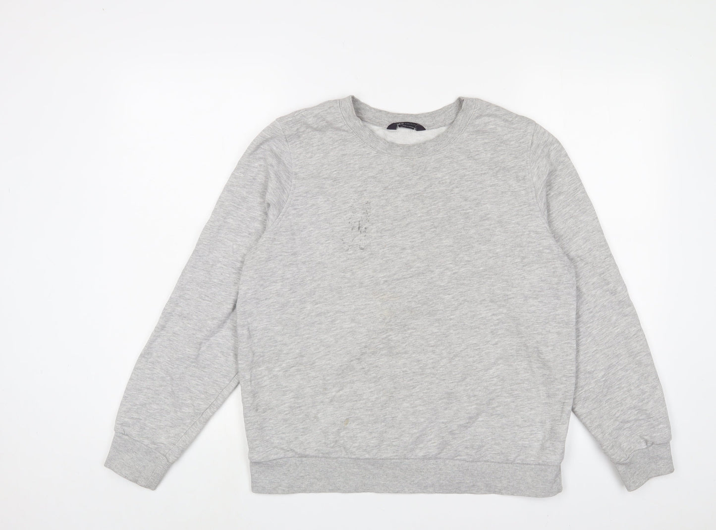 Womens UK Size 14 Marks and Spencer Grey Pullover Sweatshirt