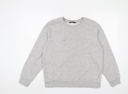 Womens UK Size 14 Marks and Spencer Grey Pullover Sweatshirt