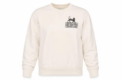 Tiger of Sweden Womens White Cotton Pullover Sweatshirt Size S Pullover